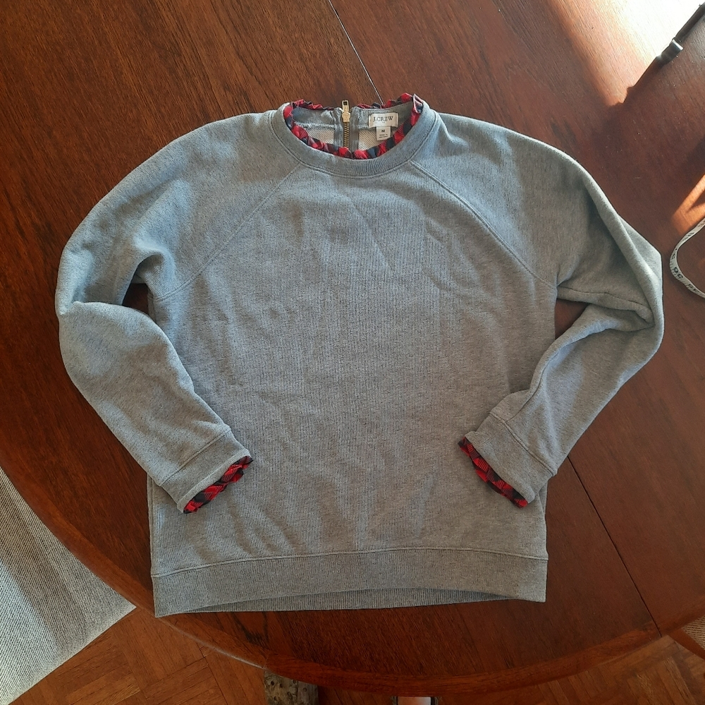 J Crew Holiday Sweatshirt M